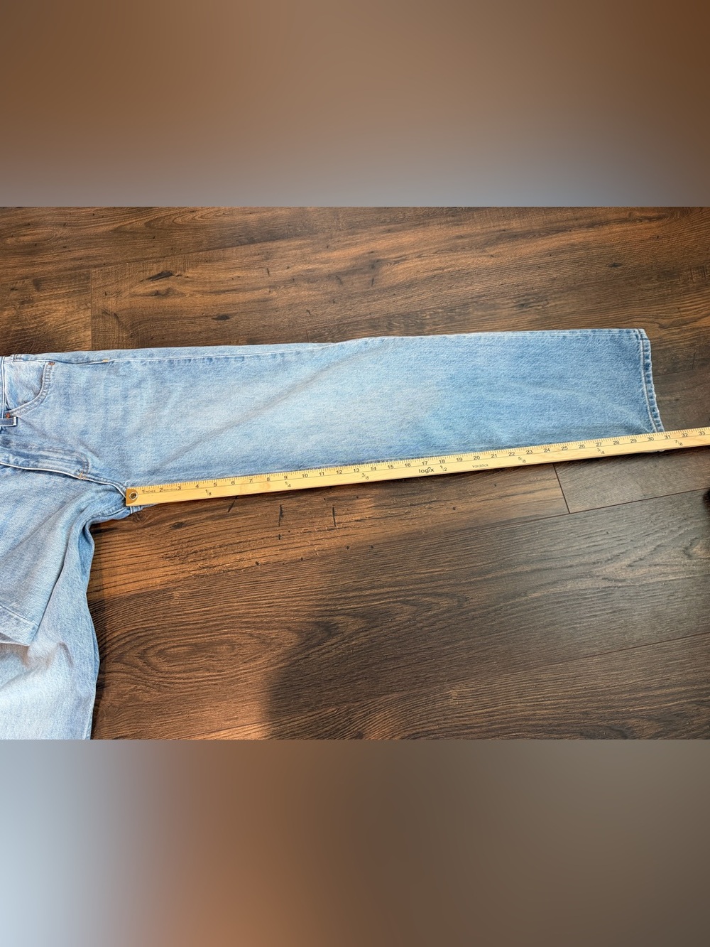 Aritzia Denim Forum The 90’s Iggy Lo-Rise Baggy Jeans Size 23 - Picture 11 of 11